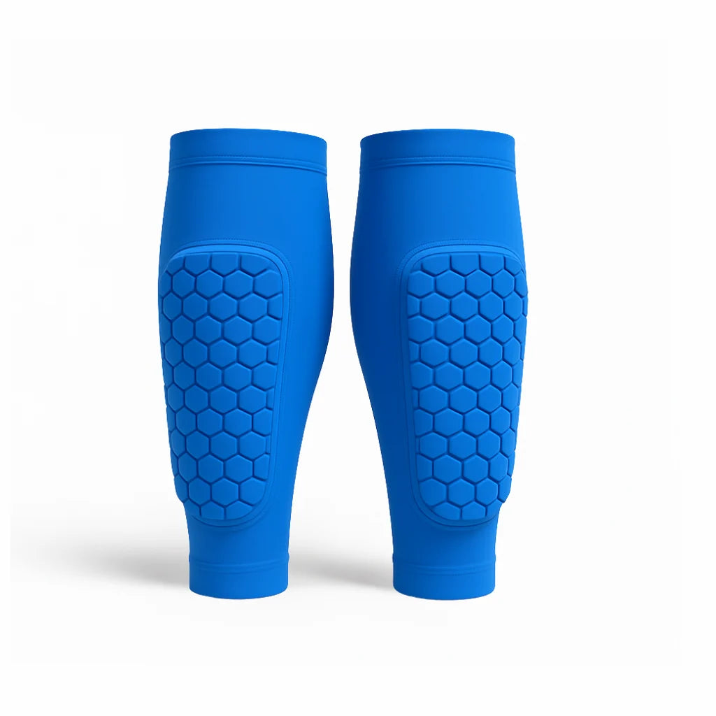 Football Shin Guards EVA Honeycomb Shock-Absorbing Breathable & Quick-Drying
