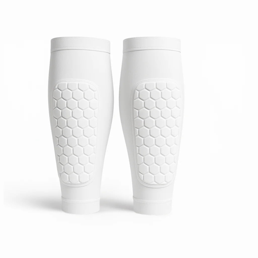 Football Shin Guards EVA Honeycomb Shock-Absorbing Breathable & Quick-Drying