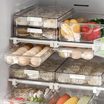 Fridge Organizer Clip-On BPA-Free Dishwasher-Safe
