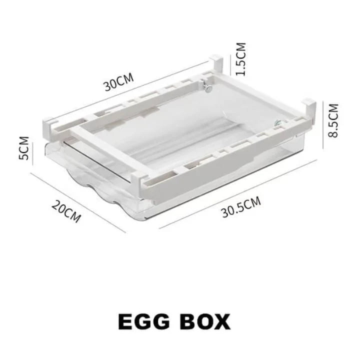 Fridge Organizer Clip-On BPA-Free Dishwasher-Safe