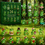 Frog Advent Calendar Crystal Figurines Set of 24