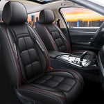 Front Seat Covers PU Leather Universal Fit 2-Piece