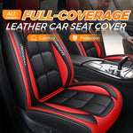 Front Seat Covers PU Leather Universal Fit 2-Piece