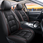 Front Seat Covers PU Leather Universal Fit Set of 2