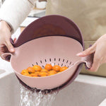Fruit And Vegetable Colander Double-Layer Stackable