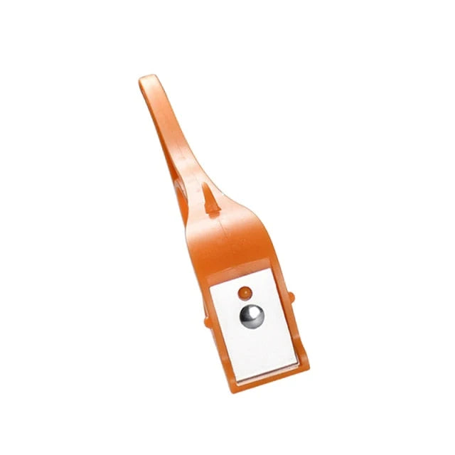 Fruit Peeler Ring Stainless Steel Blade Finger Grip BPA-Free