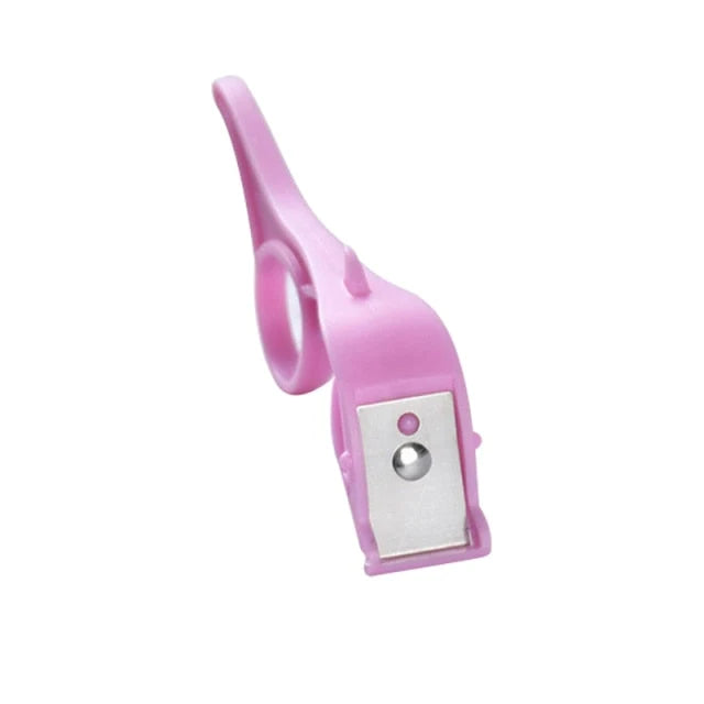 Fruit Peeler Ring Stainless Steel Blade Finger Grip BPA-Free