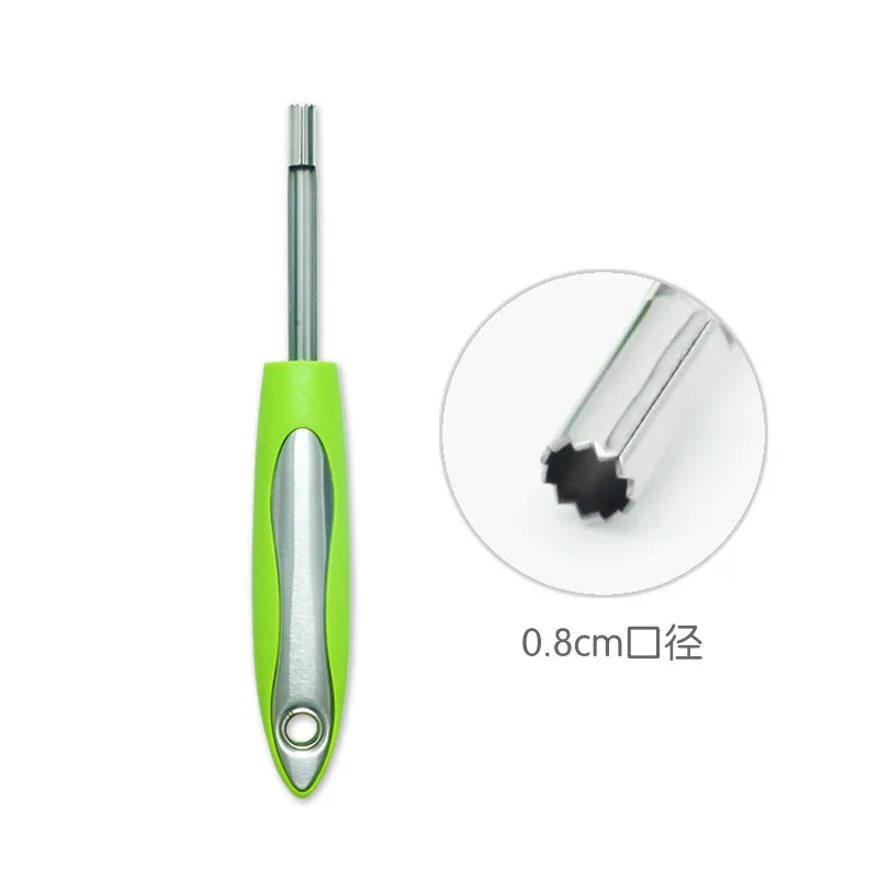 Fruit Pitter Stainless Steel Blade Ergonomic Handle
