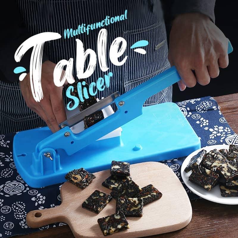 Fruit and Vegetable Slicer Adjustable Thickness Stainless Steel Blade