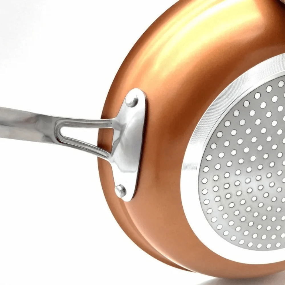 Frying Pan Copper Core PTFE-Free Non-Stick Induction Compatible
