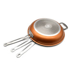 Frying Pan Copper Core PTFE-Free Non-Stick Induction Compatible