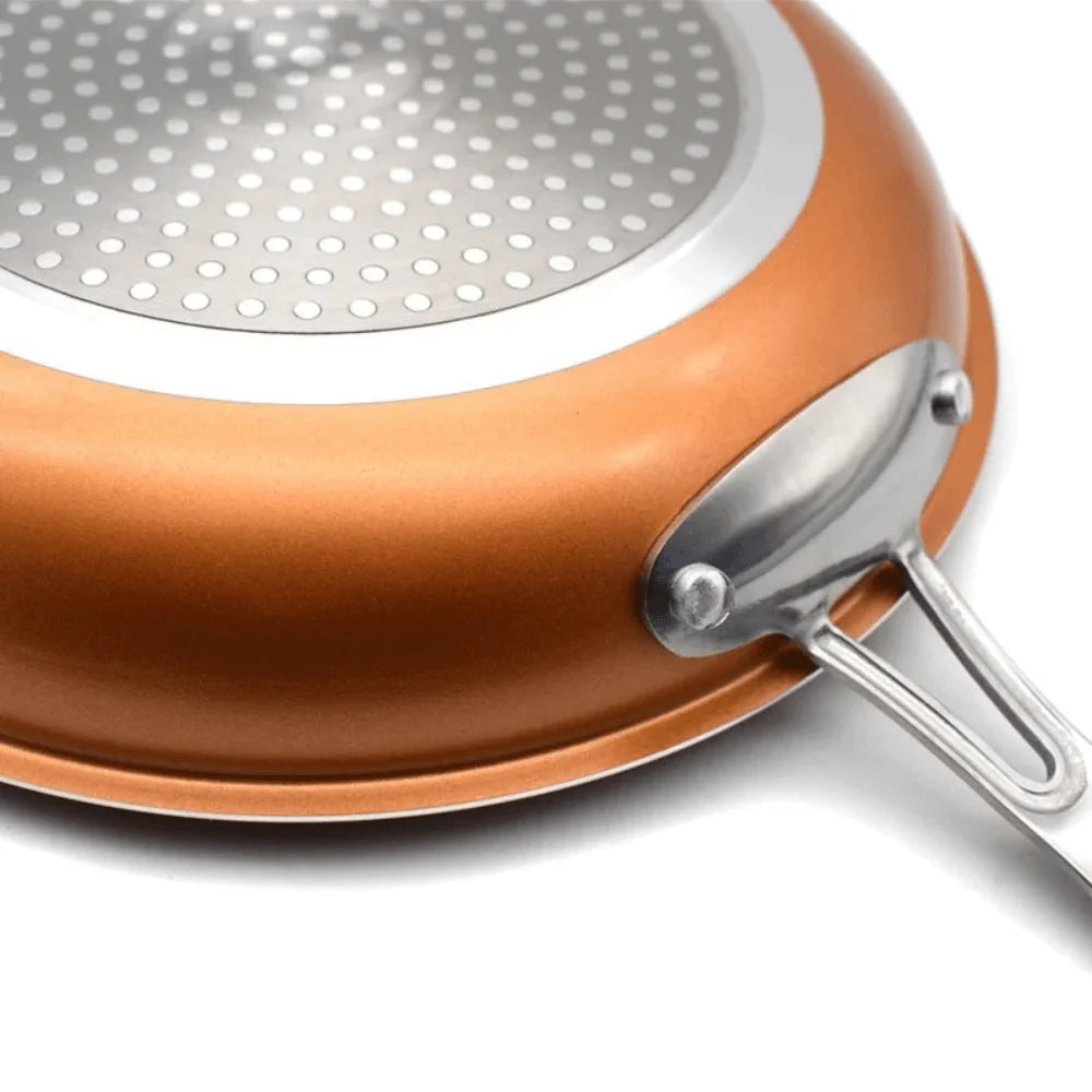 Frying Pan Copper Core PTFE-Free Non-Stick Induction Compatible