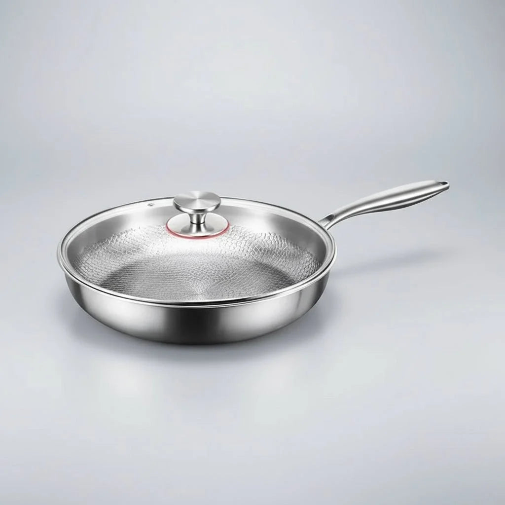 Frying Pan Pure Titanium Natural Non-Stick Induction Compatible