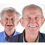 Full Arch Denture Set Flexible Cushion Grip Upper & Lower Arches