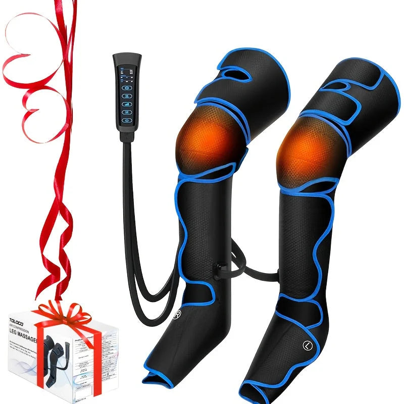 Full Leg Massager 360° Compression & Heat Remote Control