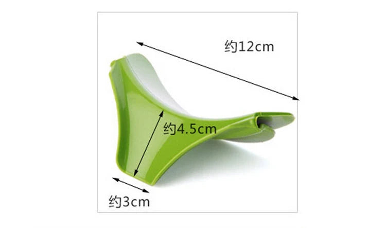 Funnel Flexible Curved Design for Round Pans