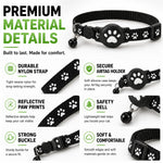 GPS Cat Collar Real-Time Tracking Reflective Water-Resistant Silicone