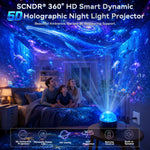 Galaxy Projector Night Light 360° Gooseneck USB Powered