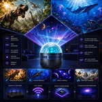 Galaxy Projector Night Light 360° Gooseneck USB Powered