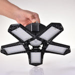 Garage Light LED Adjustable 5-Panel Screw-In Base