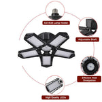 Garage Light LED Adjustable 5-Panel Screw-In Base