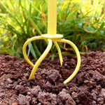 Garden Cultivator Steel Tines Detachable Twist Design