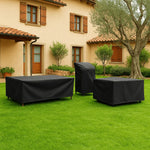 Garden Furniture Cover Water-Repellent UV-Resistant Polyester All-Weather Protection