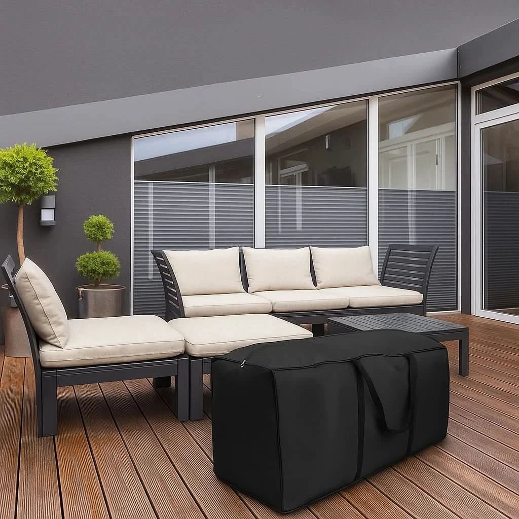 Garden Furniture Storage Bag Water-Repellent UV-Resistant Tear-Resistant