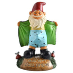 Garden Gnome Statue Resin Engraved Base
