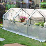 Garden Greenhouse Zippered Access & Ventilation
