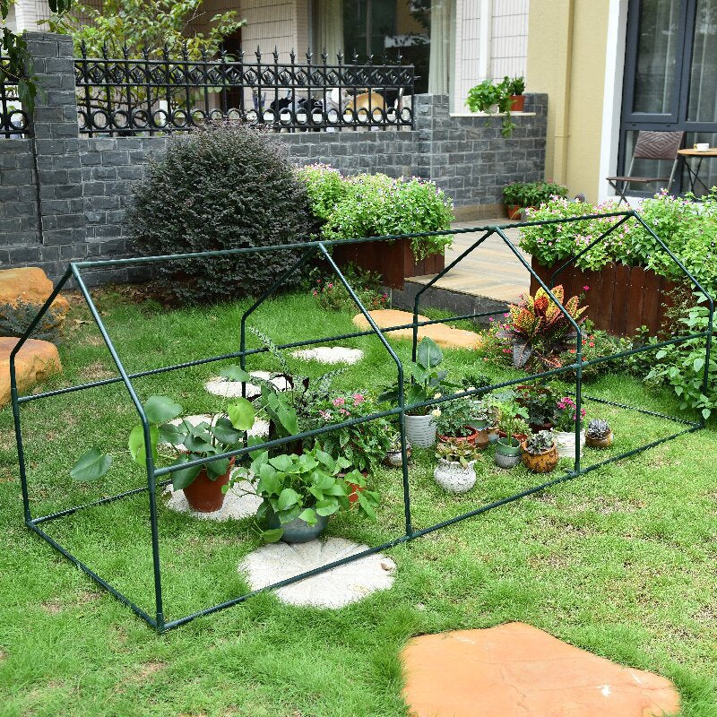 Garden Greenhouse Zippered Access & Ventilation