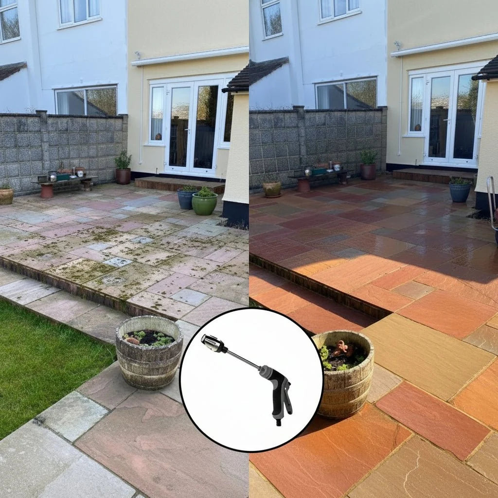 Garden Hose Pressure Washer Attachment High-Pressure Water Jet