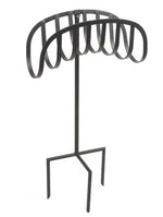 Garden Hose Stand Wrought Iron Rust-Resistant Freestanding Base