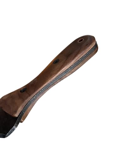 Garden Knife Stainless Steel Full-Tang Blade Walnut Handle & Nylon Sheath