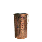 Garden Lantern Solar-Powered Sunflower Projection Dusk-To-Dawn Light