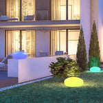 Garden Light Cobblestone Design Color-Changing LED Weatherproof