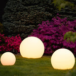 Garden Light Color-Changing LED Sphere Rechargeable Weatherproof