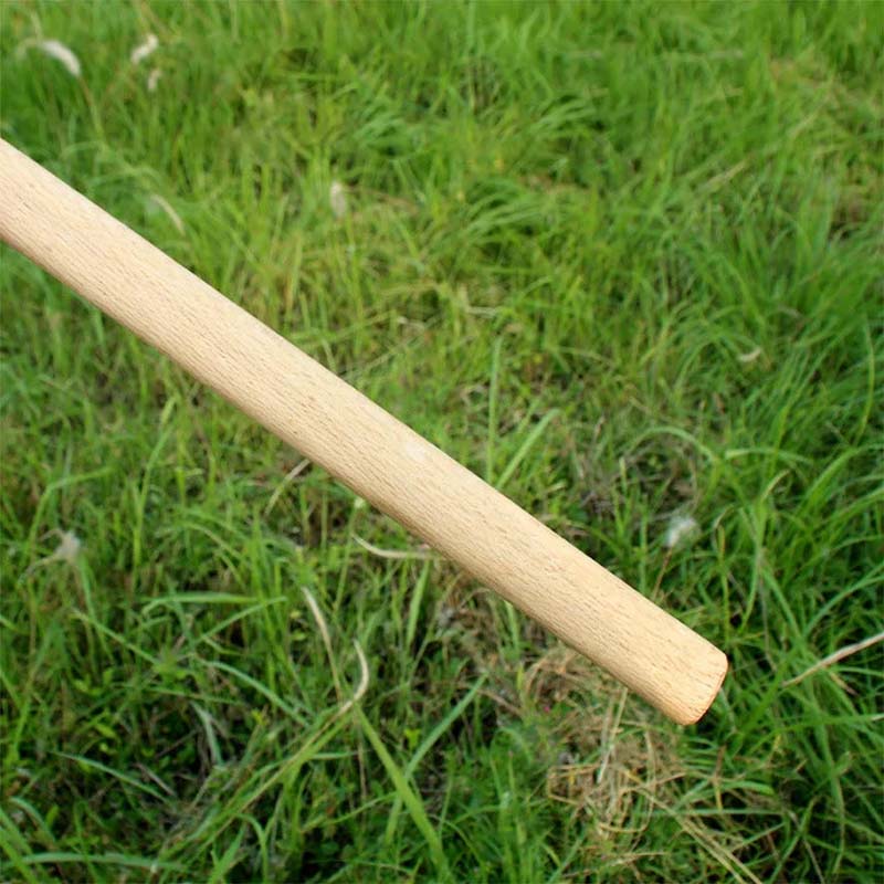 Garden Mattock Pick Double-Headed Stainless Steel Wood Handle