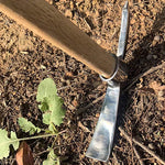Garden Mattock Pick Double-Headed Stainless Steel Wood Handle