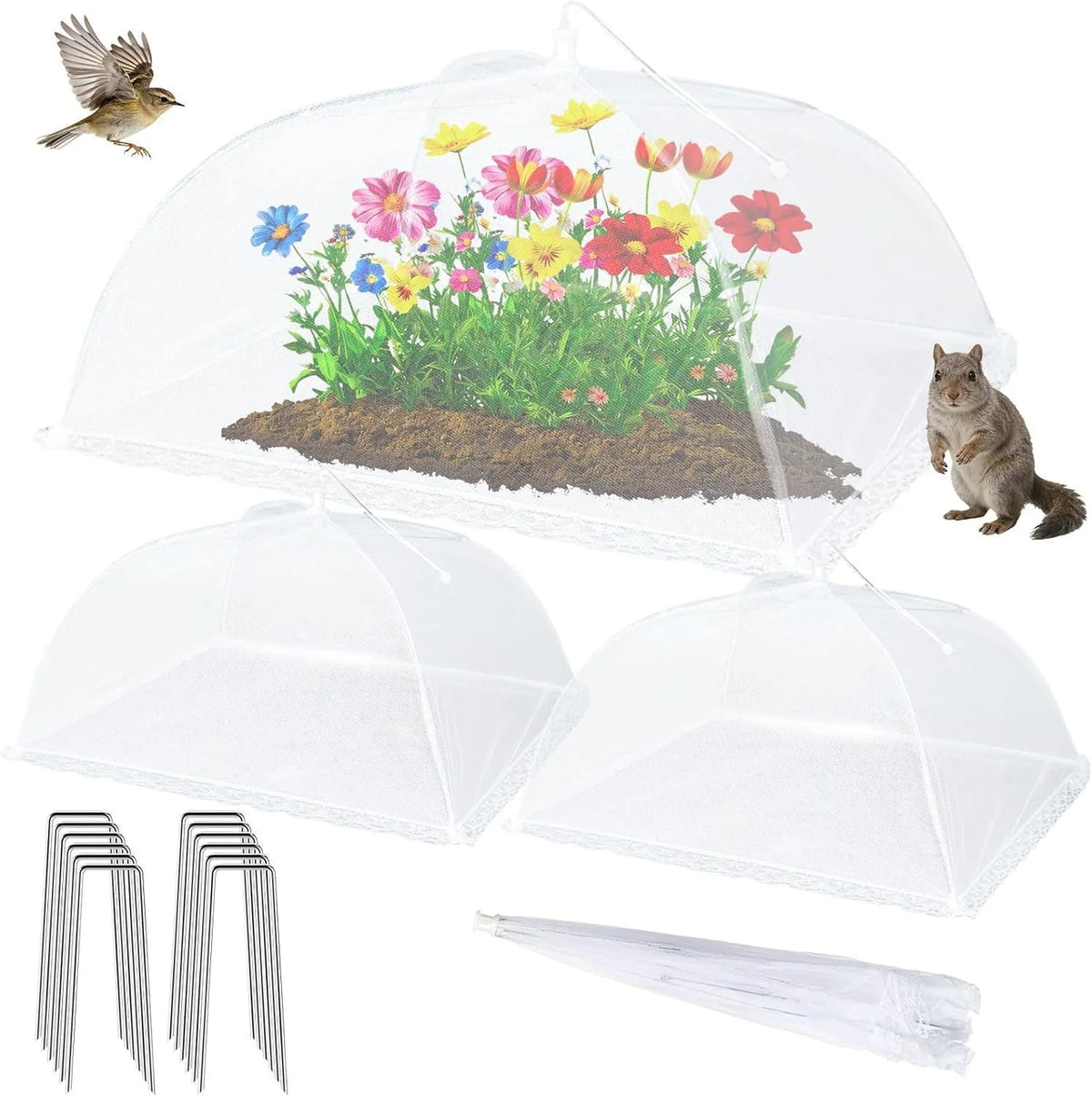 Garden Plant Cover Breathable Mesh Pest Protection