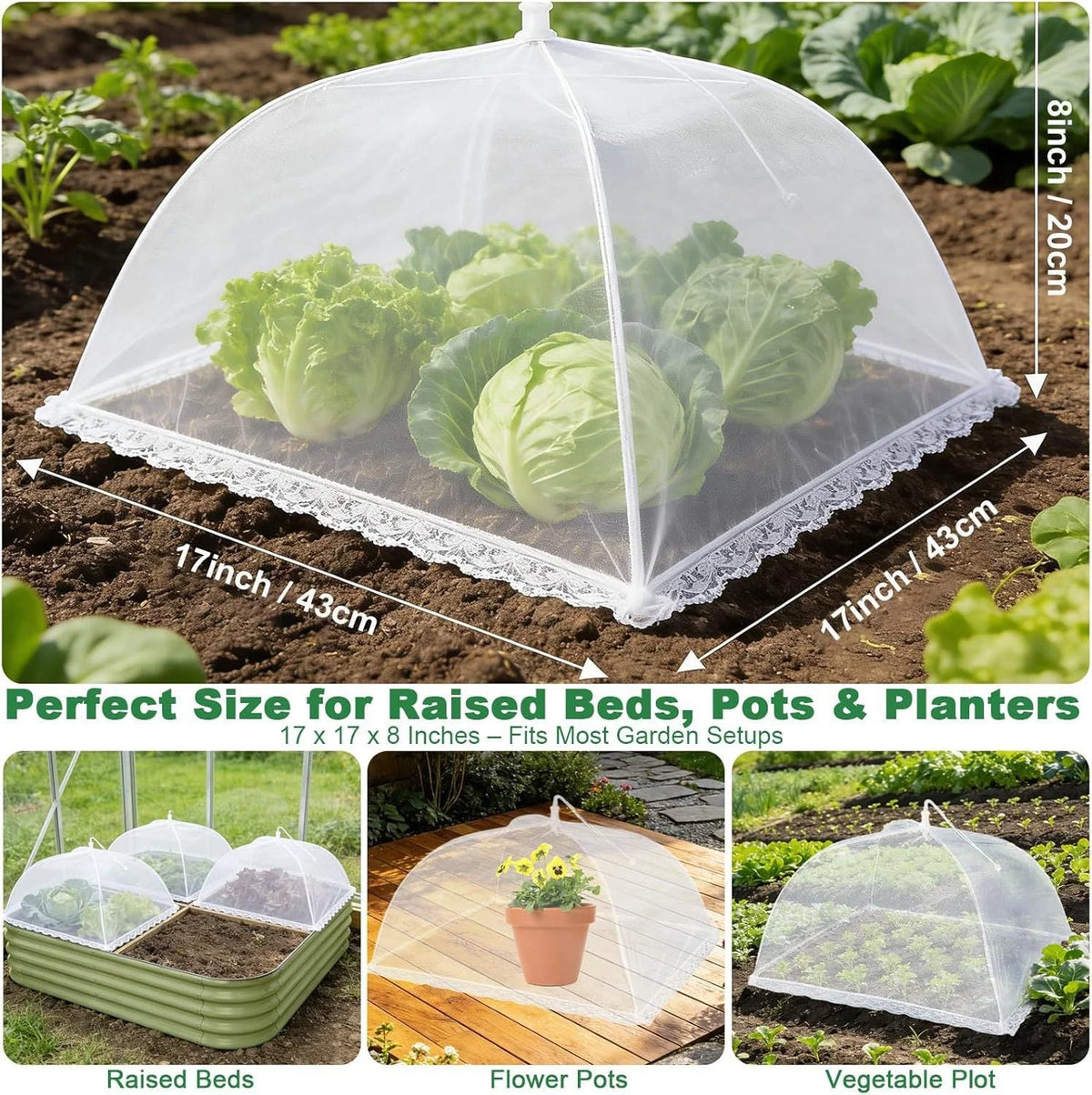 Garden Plant Cover Breathable Mesh Pest Protection