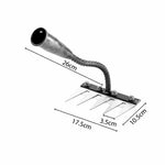 Garden Rake Head Iron Multi-Tine Weeding & Soil Aeration