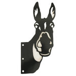 Garden Sculpture Metal Rust-Proof Peeking Animal Design