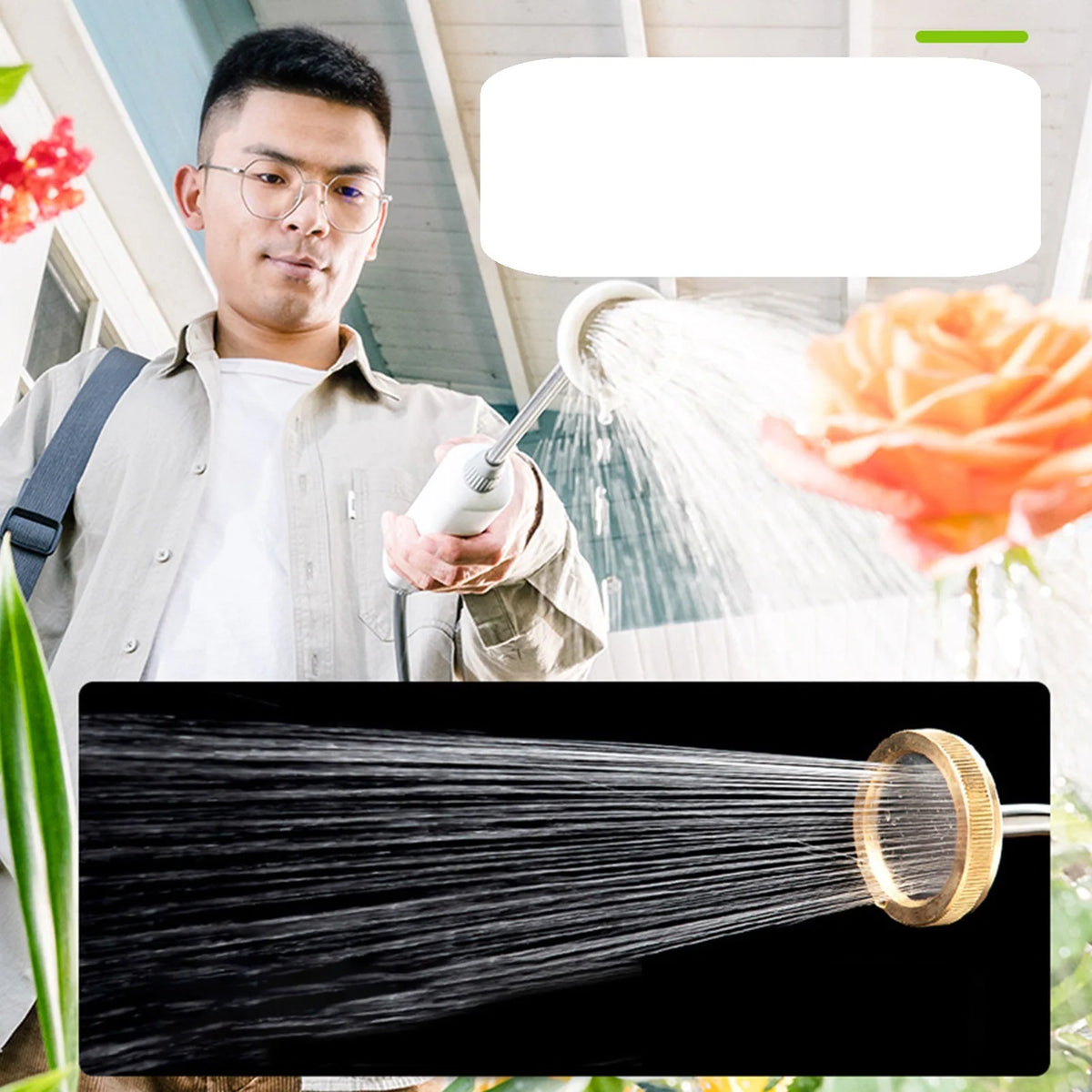 Garden Sprayer USB Rechargeable 5L Two Spray Lances