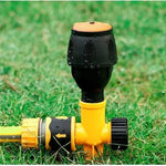 Garden Sprinkler 360° Rotation Adjustable Spray Ground Spike