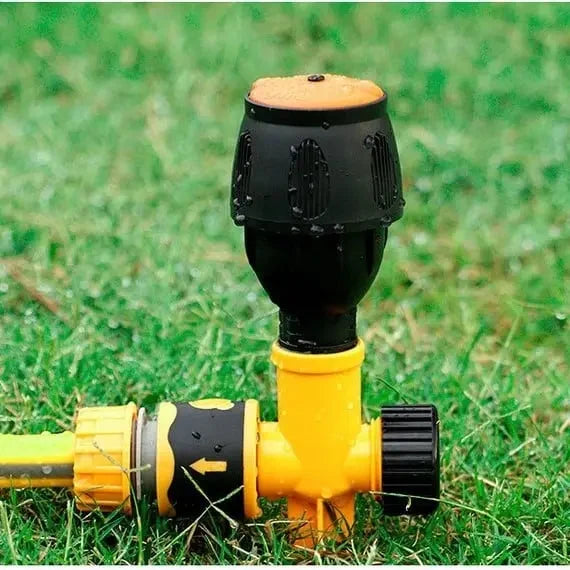 Garden Sprinkler 360° Rotation Adjustable Spray Ground Spike