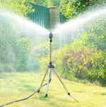 Garden Sprinkler Adjustable 360° Rotating Stainless Steel