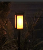 Garden Stake Lantern Solar-Powered LED Weather-Resistant