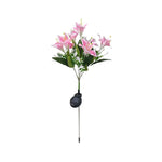 Garden Stake Light Solar-Powered LED Lily lulled