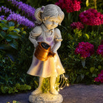 Garden Statue Solar LED Automatic Dusk Lighting